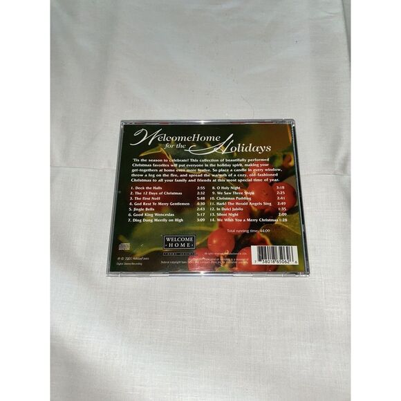 Welcome Home for the Holidays - Audio CD - VERY GOOD - Picture 2 of 3
